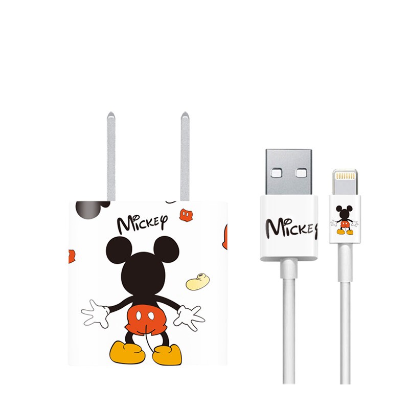 Miếng Dán Dây Và Cục Sạc Cho táo IP5w 18w 6/7/8/Plus Xs Max Xr 11 Pro