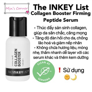 (Bill US) Tinh chất The INKEY List Collagen  Booster Serum 30ml