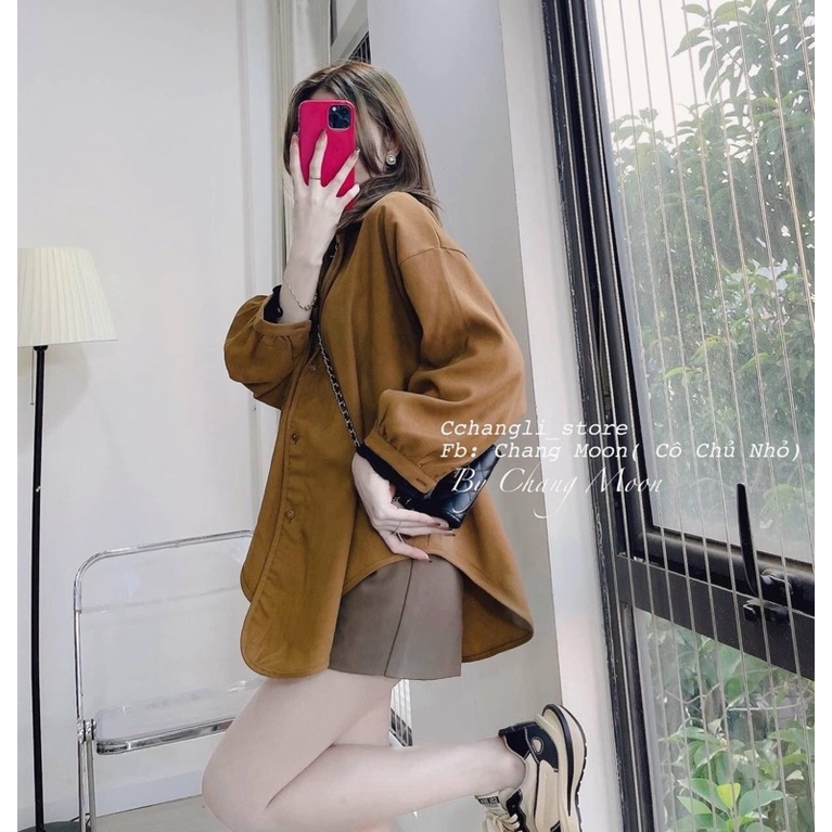 Áo nhung vạt bầu thời tiết này mặc hợp lý ạ vừa ấm vừa thời trang