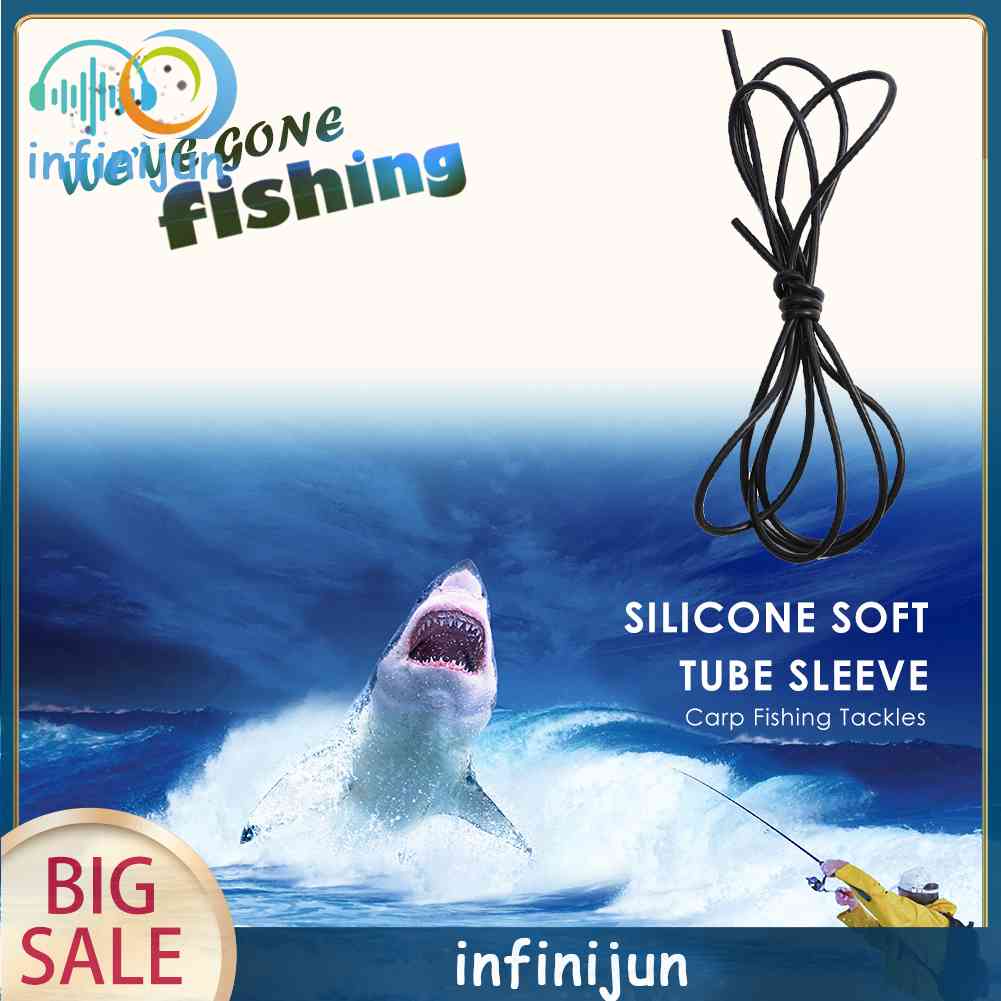 Ống Silicone Mềm 1m Hỗ Trợ Câu Cá DIY