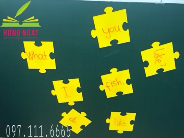 Đồ chơi giáo dục bộ xếp hình puzzle chất liệu alu, đồ dùng làm giáo cụ dạy học của giáo viên trong dạy học