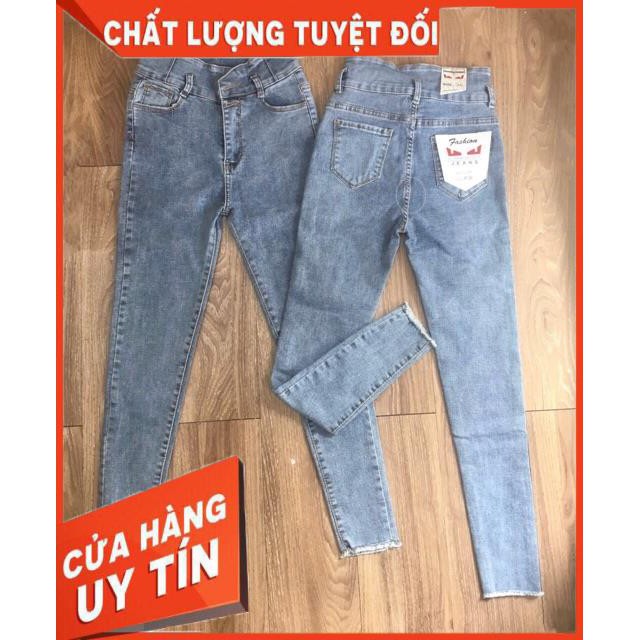 [Mã WASTMAY giảm 15% tối đa 30K đơn 150K] [hình thật] QUẦN JEANS LƯNG SIÊU CAO 2 nút- hình thật chính chủ | BigBuy360 - bigbuy360.vn