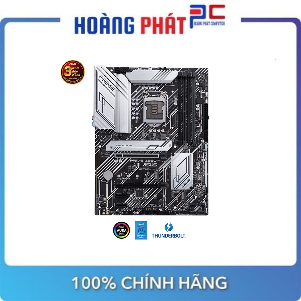 Bo Mạch Chủ ASUS PRIME Z590-P/CSM Chính hãng | Phân phối : Viết Sơn, Hải anh, FPT | Giá tốt nhất