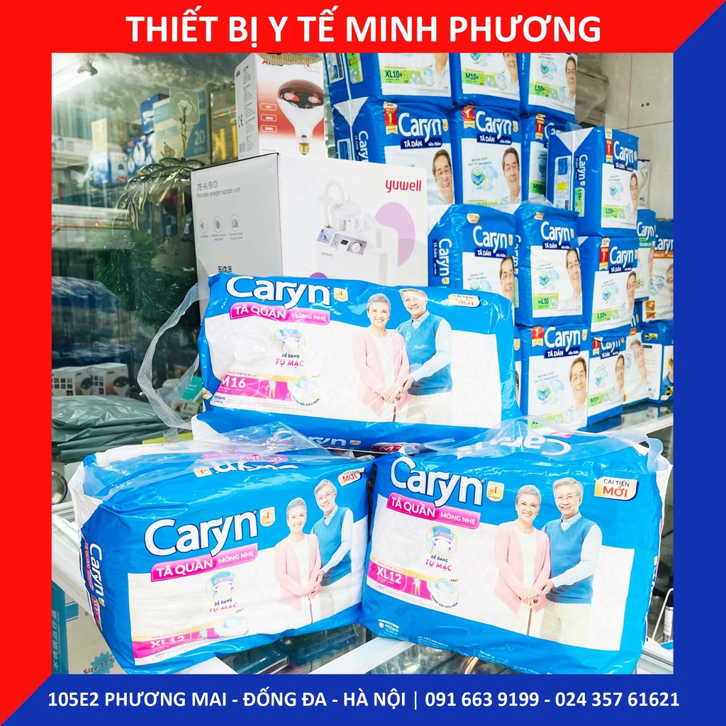 Tã quần người lớn mỏng nhẹ CARYN