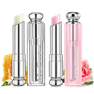 [Hàng mới về] Son dưỡng môi Maycreate nuôi dưỡng bảo vệ môi không màu chống nước lâu trôi