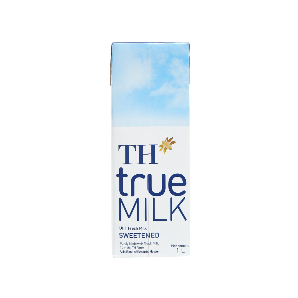 Sữa tươi tiệt trùng TH true MILK có đường hộp 1 lít