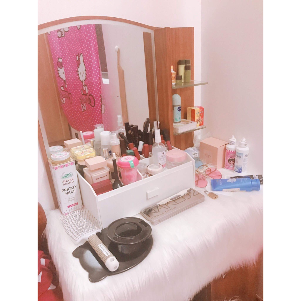 ❧▩✁(Ảnh Thật) Thảm lông trải bàn trang điểm, tủ điện thoại, phụ kiện - đủ kích thước