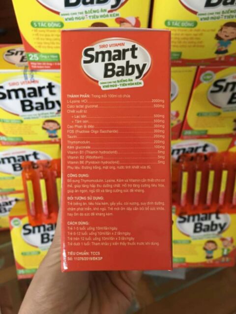 siro ăn ngon Smart baby Tâm An