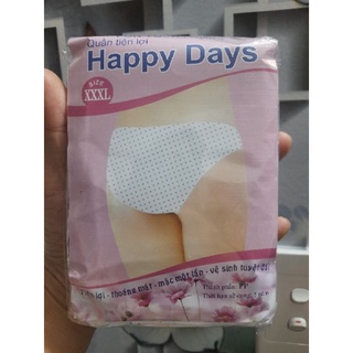 5 Quần lót giấy EVA, happy days