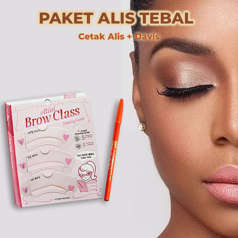 Davis (hàng Mới Về) Chì Kẻ Lông Mày Hai Đầu Trang Điểm Tự Nhiên | BigBuy360 - bigbuy360.vn