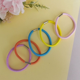 Cột tóc khóa ngựa giản đơn - Nhiều màu (1 cái)
