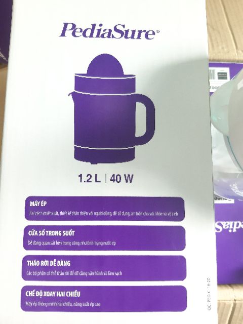 Máy vắt cam lock&lock 1.2 lít