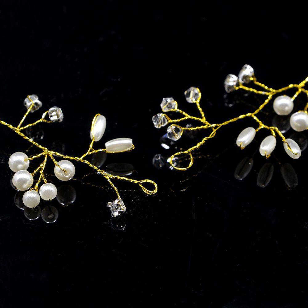 Cài Tóc Hình Vương Miện 50CM Handmade VANES1 Dành Cho Cô Dâu