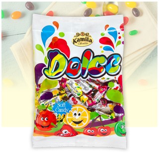 KẸO NHÂN HOA QUẢ NGA DOLCE KAMILA GÓI 350G