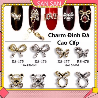 Charm đính đá cao cấp mã RS trang trí móng