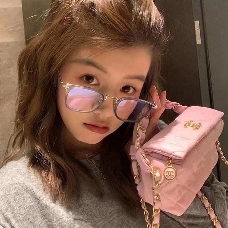 Mắt Kính Gọng Vuông Chống Bức Xạ TR90 Cho Nam Nữ