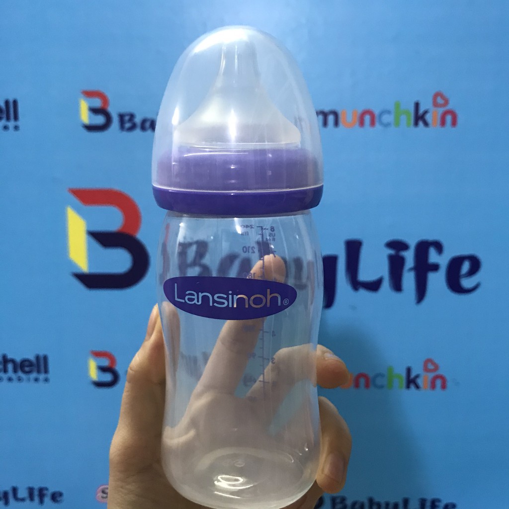 Bình sữa Lansinoh 160ml và 240ml