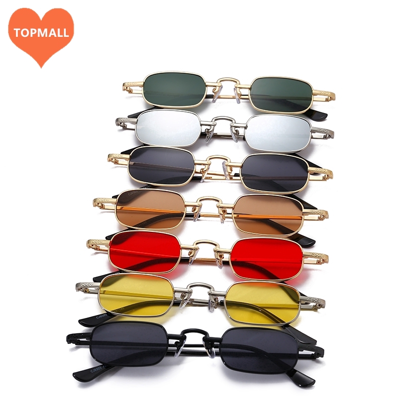 [ready] Unisex Trendy Personality Small Frame Sunglasses Rectangular Punk Street Shot Glasses | BigBuy360 - bigbuy360.vn