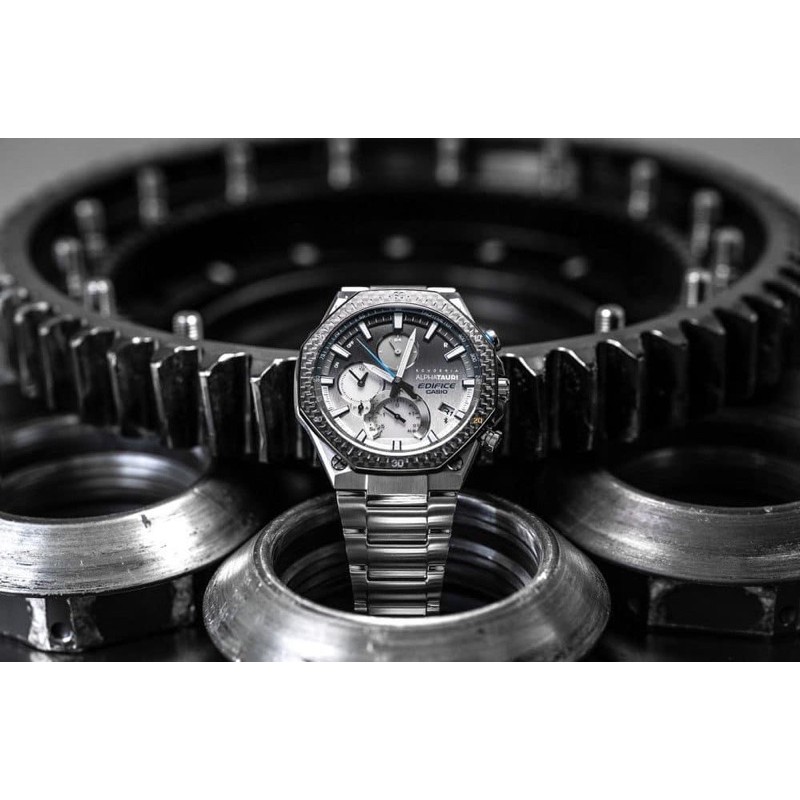 Đồng Hồ Casio Nam Dây Kim Loại EDIFICE EQB-1100AT-2ADR Chính Hãng