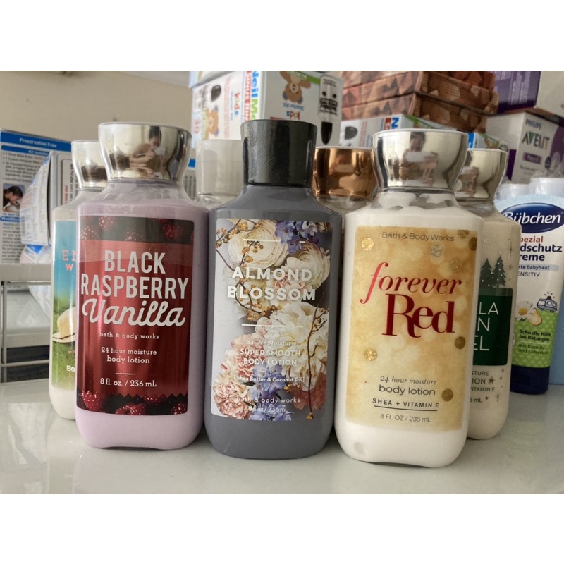 Lotion dưỡng thể Bath and Body Works nhiều mùi