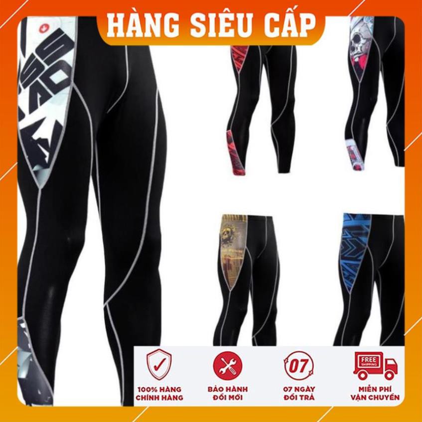 Spring Summer Cycling Pants Men Women Sports Tight Quick-drying Stretch Printed Pants | BigBuy360 - bigbuy360.vn