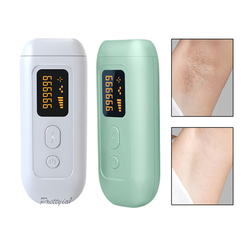 [PRETTYIA1]Laser Permanent Hair Removal Machine 990000 Flashes Epilator UK Plug