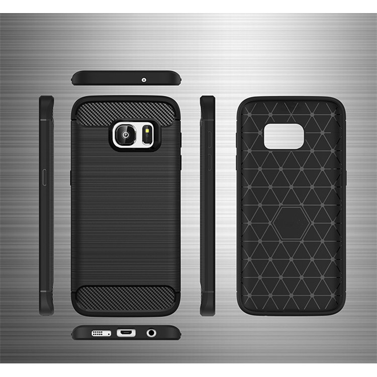 Ốp lưng TPU chống sốc cho Samsung Galaxy S7 Edge hiệu Likgus (bảo vệ toàn diện, siêu mềm mịn) - Hàng chính hãng