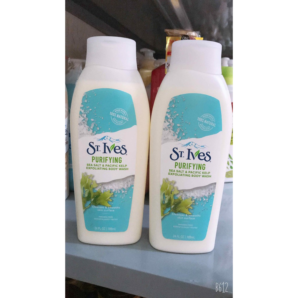 sữa tắm st.ives muối biển 709ml