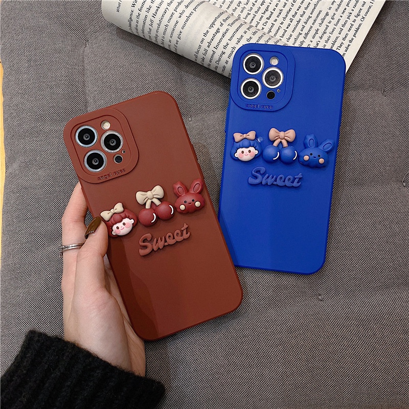 Ốp lưng iphone cạnh vuông bảo vệ camera gắn dâu 2 7plus x xsmax 11 11promax 12 12pro 12promax 13 13pro 13promax DT13
