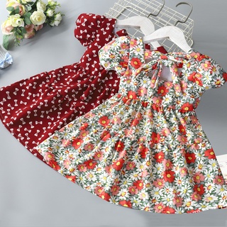 Flower Kids Designer Party Dress Lovely Fashion Dresses For Girls 2 to 10 Years