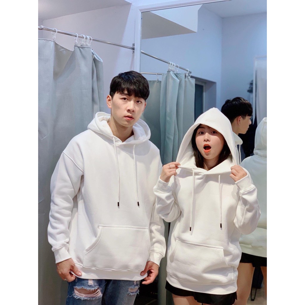 [Giảm Giá Sốc] ÁO HODDIE ĐÔI NAM NỮ ĐỒ ĐÔI - MẪU HODDIE TRƠN -  4 màu Freesize Unisex Basic