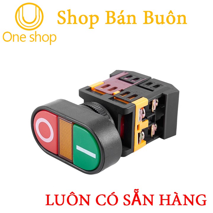 Nút Nhấn Đề Kép APBB - 22&amp;25N 600V-10A