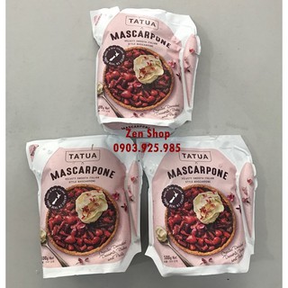 [Chỉ ship nội thành HCM] PHÔ MAI MASCAPONE TATUA 500G