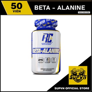 Beta Alanine XS 50Viên Ronnie Coleman - Viên uống tăng sức bền, sức mạnh trong quá trình tập luyên BetaAlanine RC dạng v