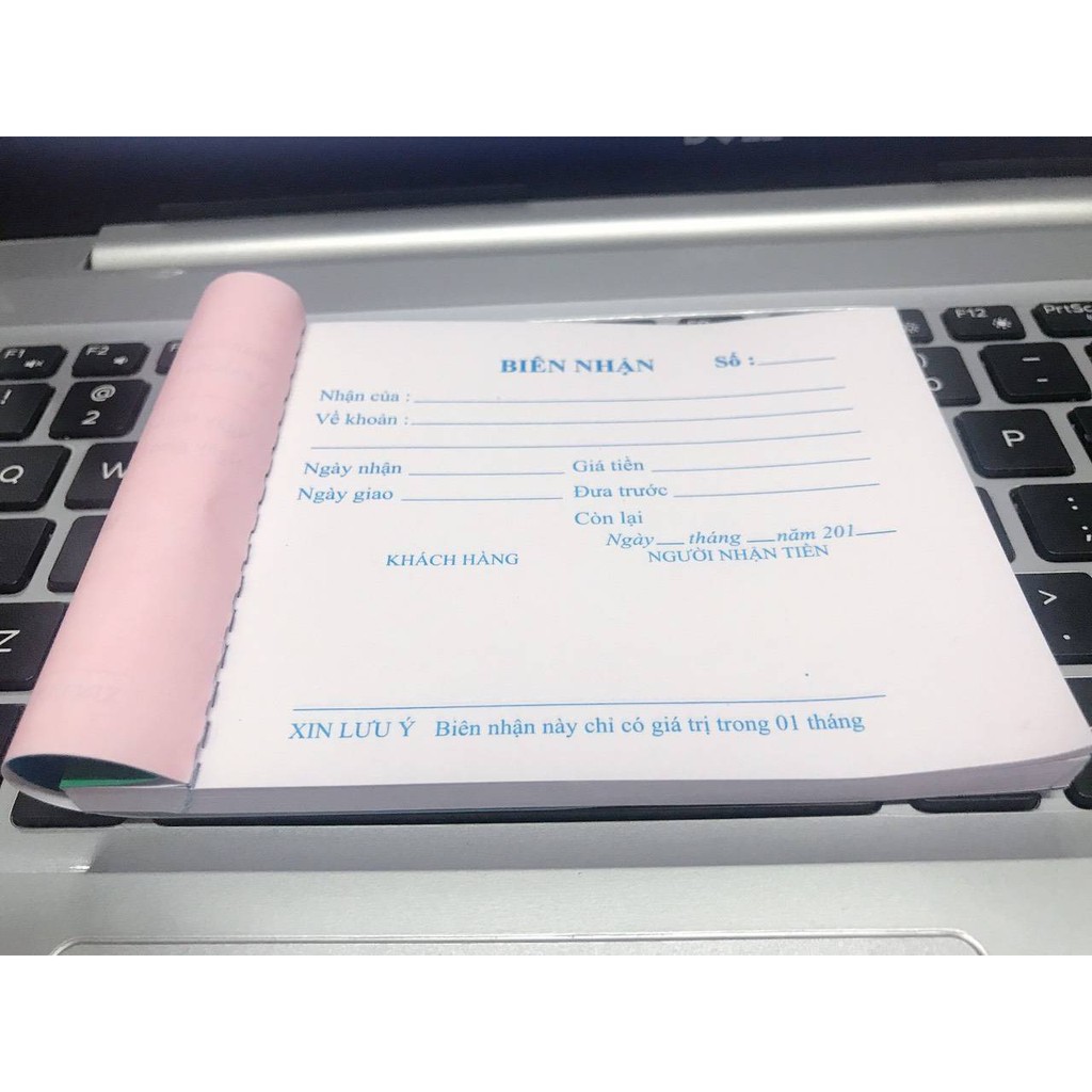 Biên nhận 2 liên, biên nhận 1 liên A5,A6 . Do VPP Hiếu Cường cung cấp