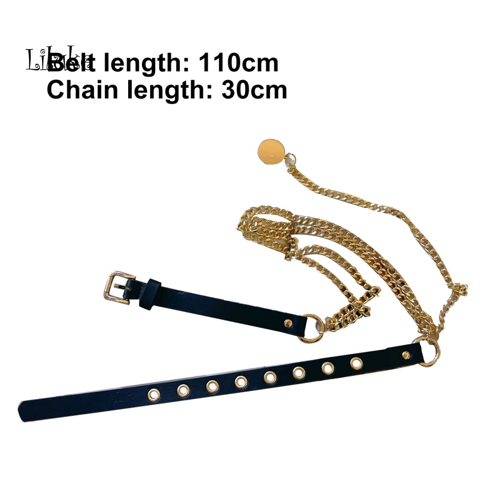 Dây Thắt Lưng Nữ Nhiều Lớp Mạ Vàng/Bạc Thời Trang