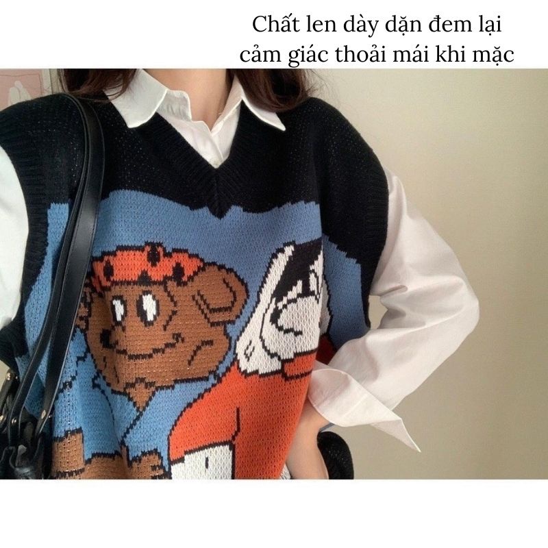 Áo len nữ kiểu dệt kim dài tay D.i.s.n.e.y hàng Quảng Châu cao cấp loại 1 FIZANO M1.195