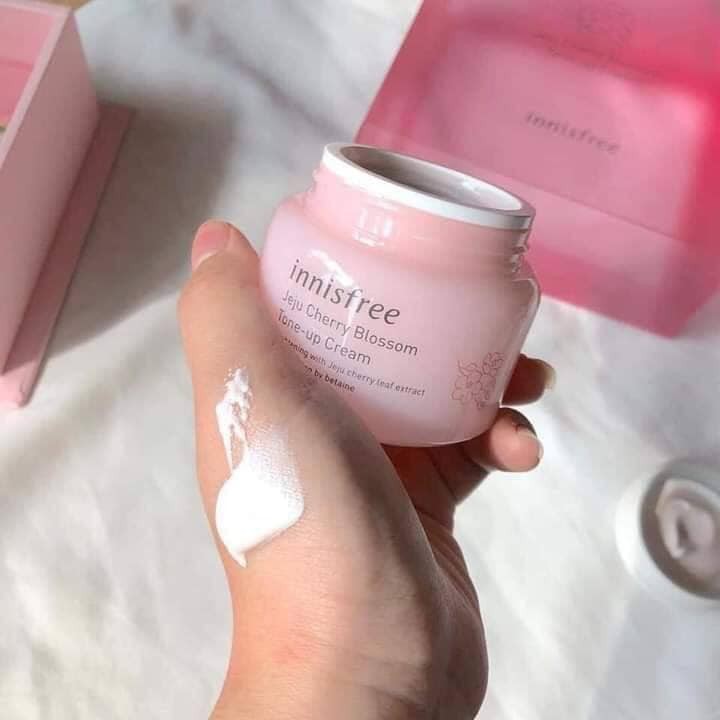 [ ❤️HÀNG AUTH ❤️] Kem Dưỡng Trắng Da Innisfree Nâng Tone Tức Thì - Jeju Cherry Blossom Tone up cream | BigBuy360 - bigbuy360.vn