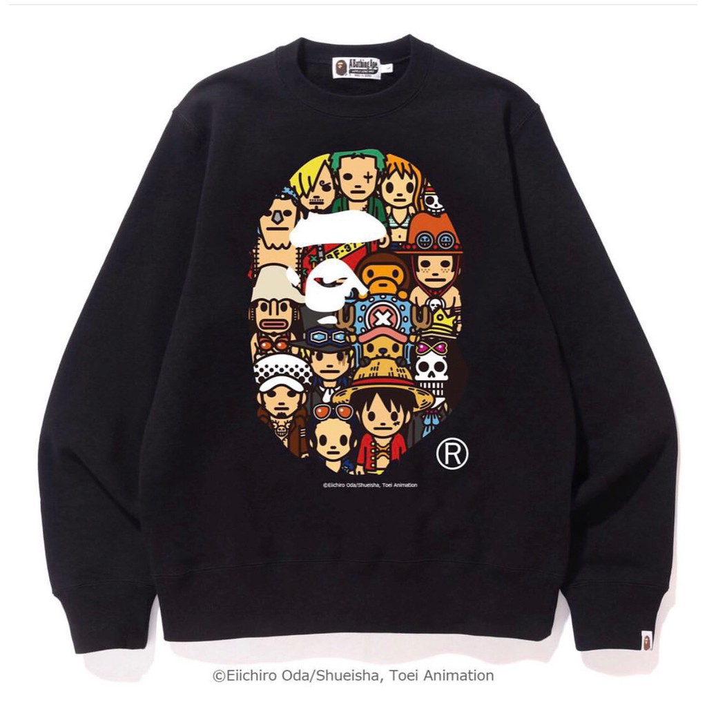 ÁO SWEATER NAM NỮ BAPE TEE HOT TREND CAO CẤP - BP0030 | BigBuy360 - bigbuy360.vn