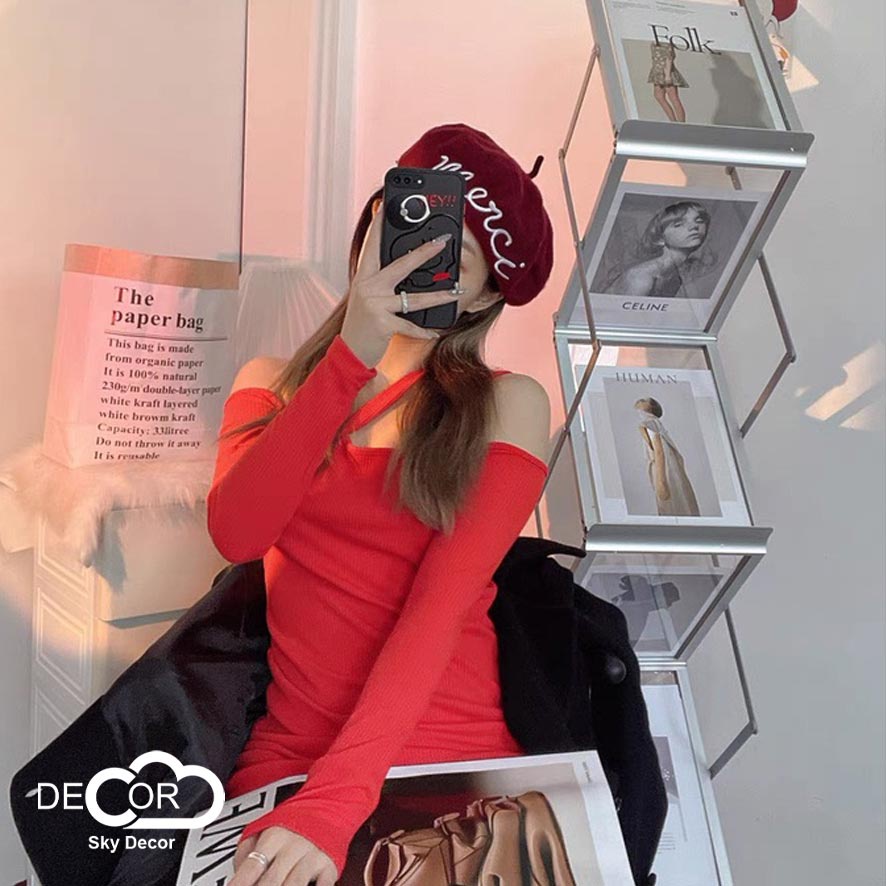 Kệ sách Ziczac tặng bìa tạp chí Sky Decor - Kệ trang trí phòng khách, phòng ngủ, kệ nhiều tầng phong cách Ulzzana