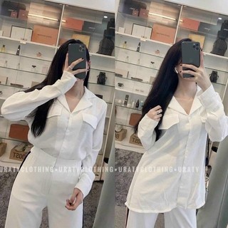 Áo sơ mi vải xô cực mịn / mát