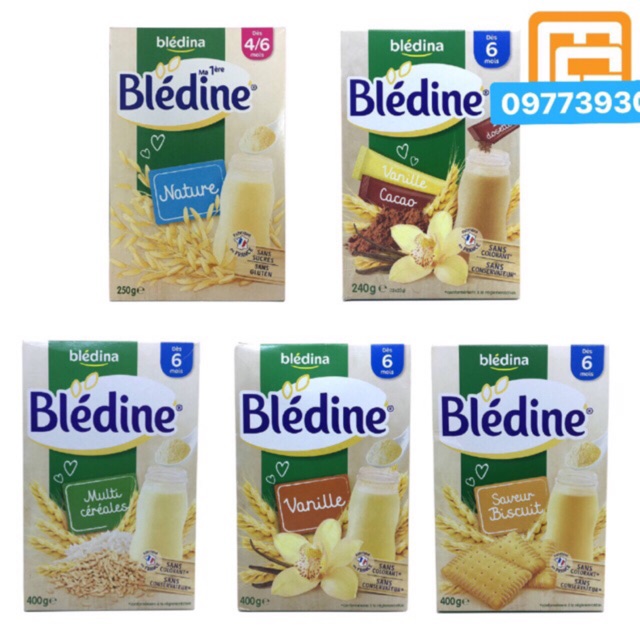 Date 2021 Bột pha sữa Bledina Pháp
