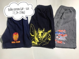 Quần đùi cotton GAP bé trai