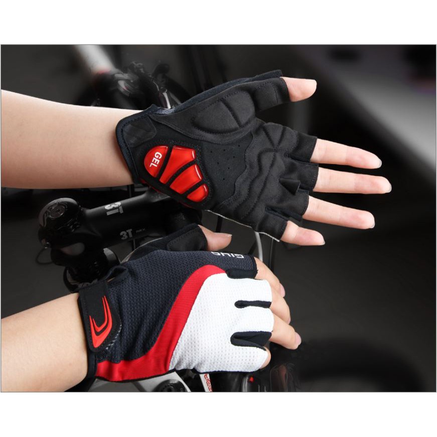Găng tay xe đạp đệm Gel Giyo S16