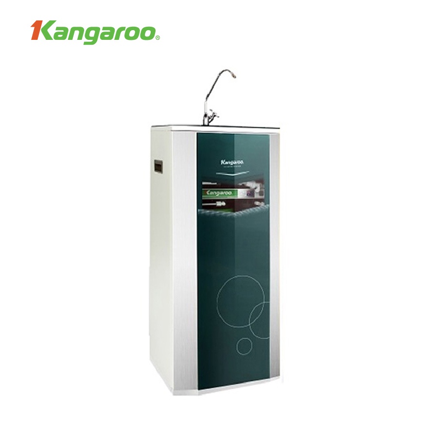 Máy lọc nước KANGAROO RO 8 lõi - Maifan, Model KG-108 vỏ tủ VTU màu xanh (kèm carton)