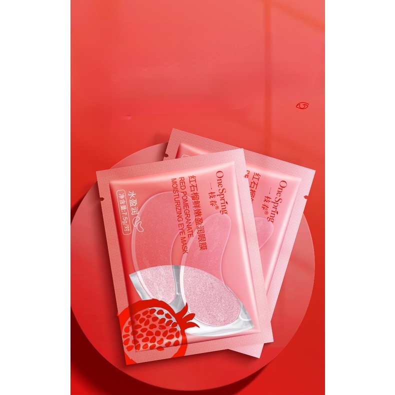 Mặt nạ mắt lựu đỏ dưỡng ẩm cho tóc miếng che mắt | BigBuy360 - bigbuy360.vn