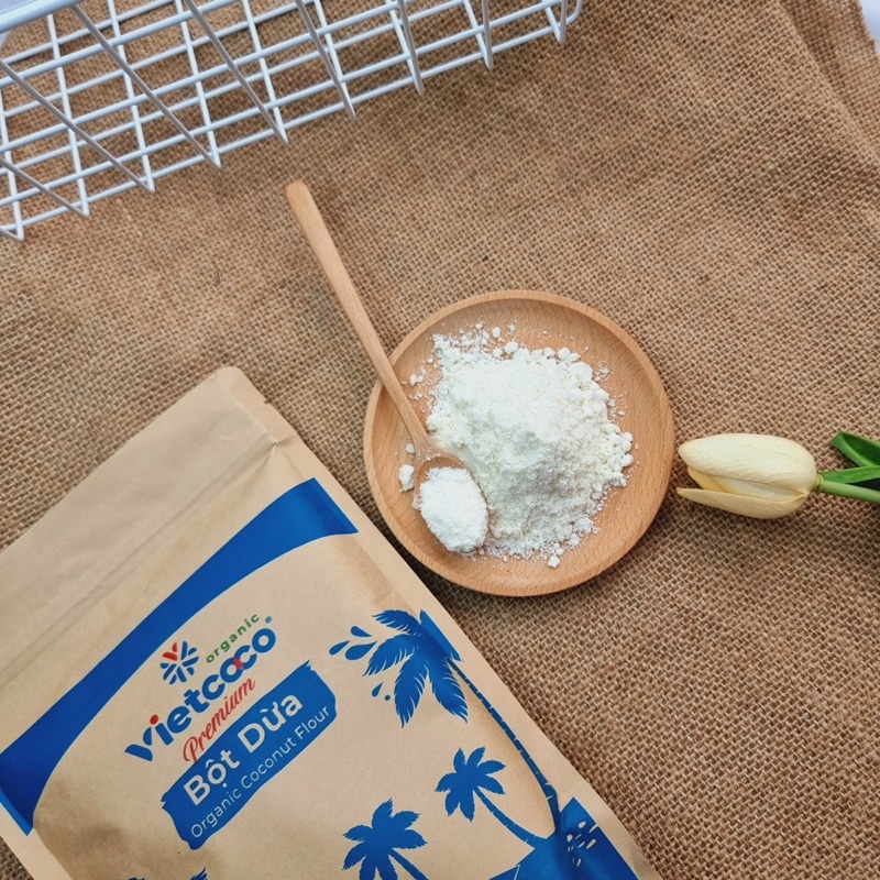 [GREEN NATURE] BỘT DỪA HỮU CƠ (có gói zip 50g)