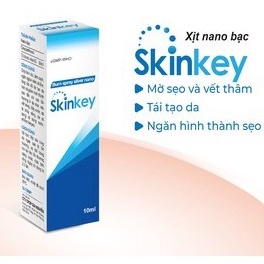 Xịt Nano Bạc SKINKEY - sát trùng, làm sach da, làm mờ sẹo, mờ thâm
