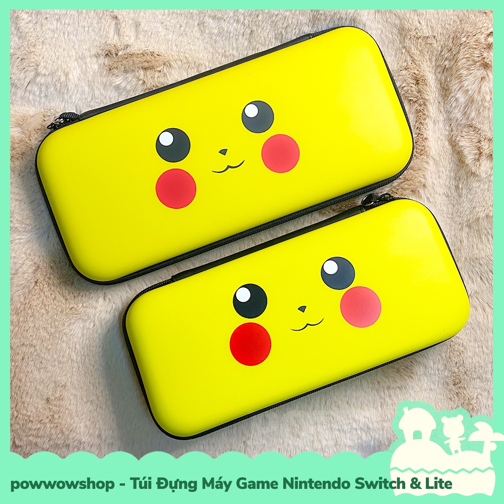 [Sẵn VN - Hỏa Tốc] Túi Đựng Máy Game Da PU Nintendo Switch / Switch Lite Phong Cách Hoạt Hình Poke Pika | BigBuy360 - bigbuy360.vn