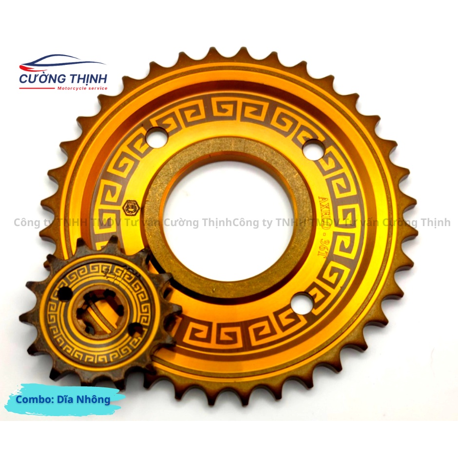 Nhông sên dĩa Axelo